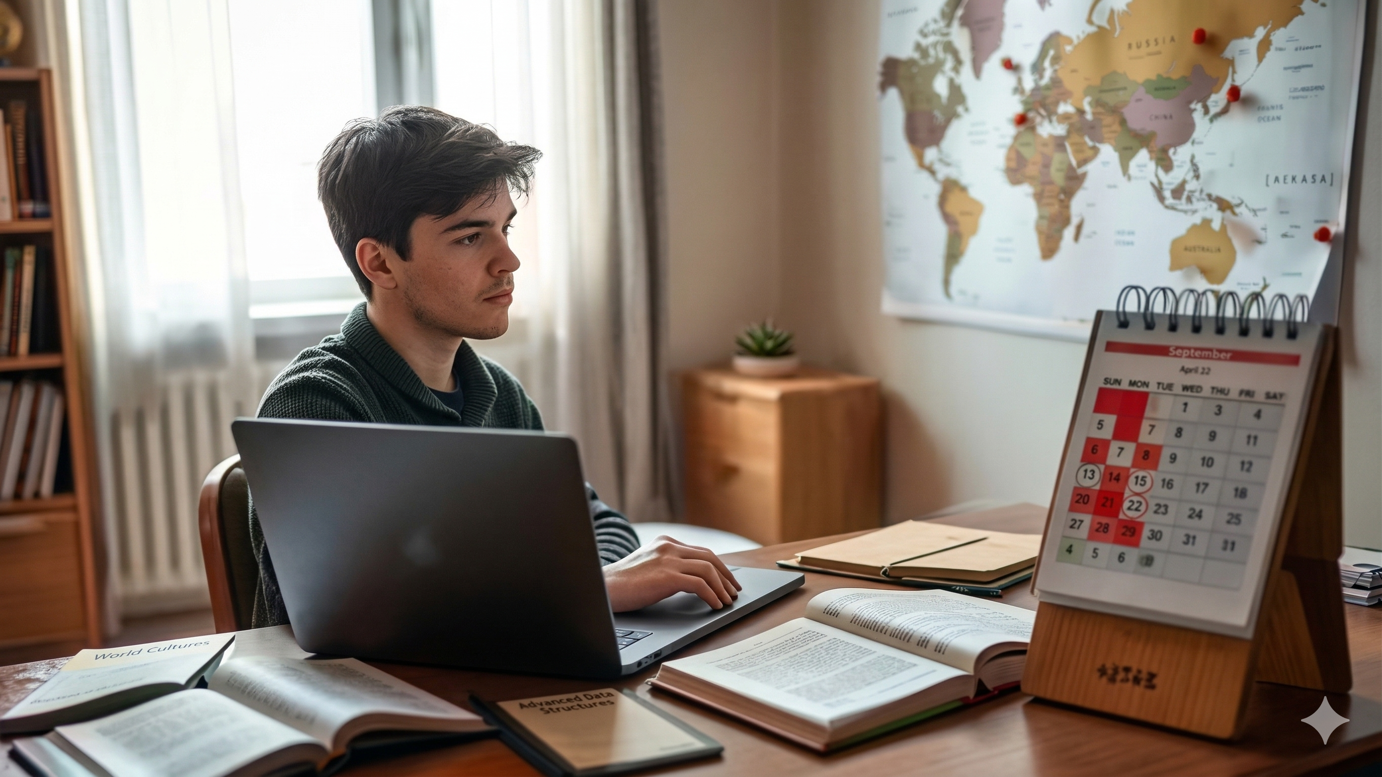 Indian student making calls to US Canada university and landlord